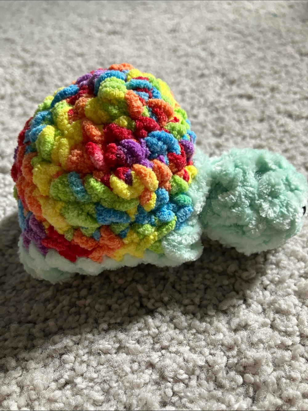 Crochet Turtle Rainbow π’ - Picture 3 of 3